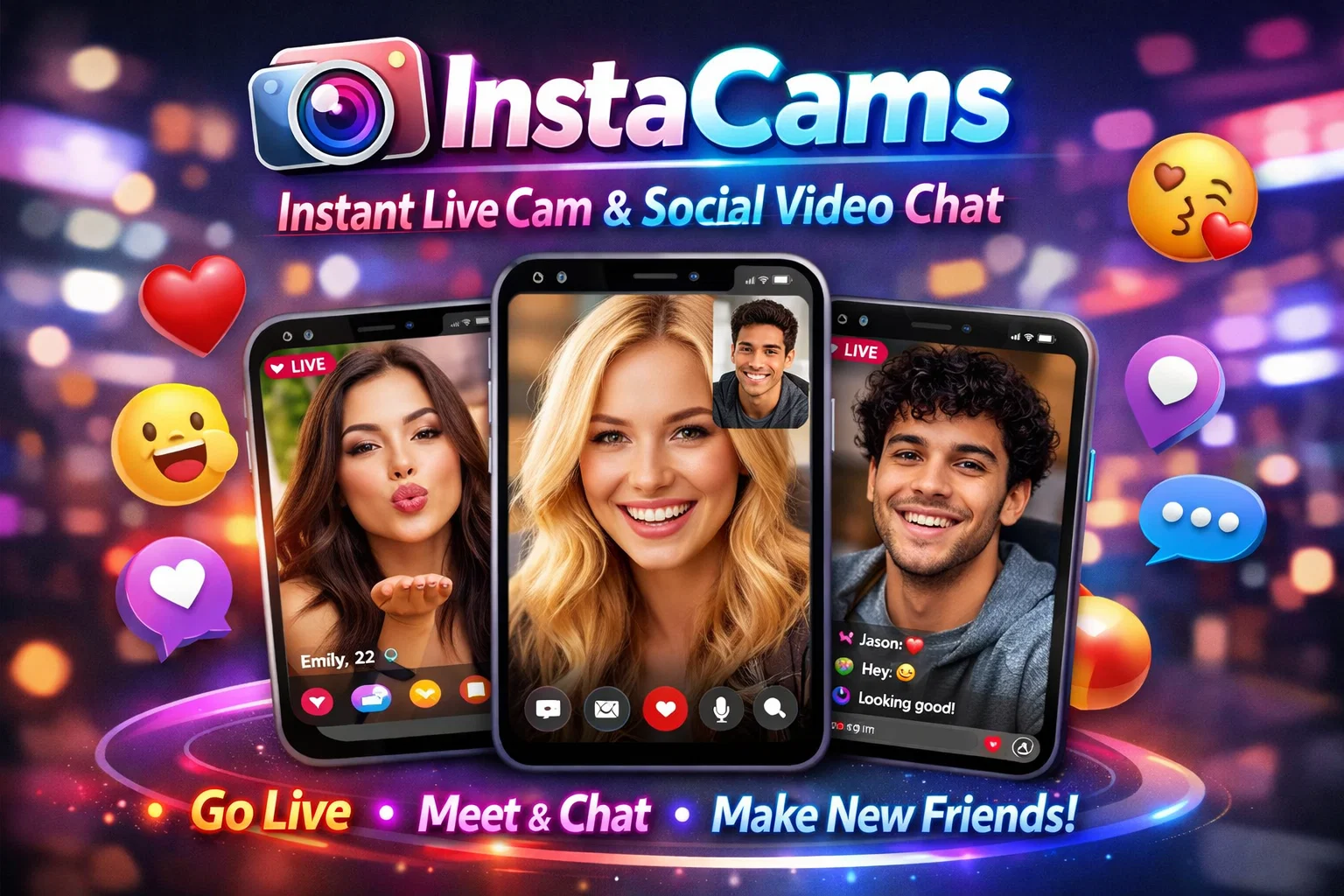 InstaCams random chat