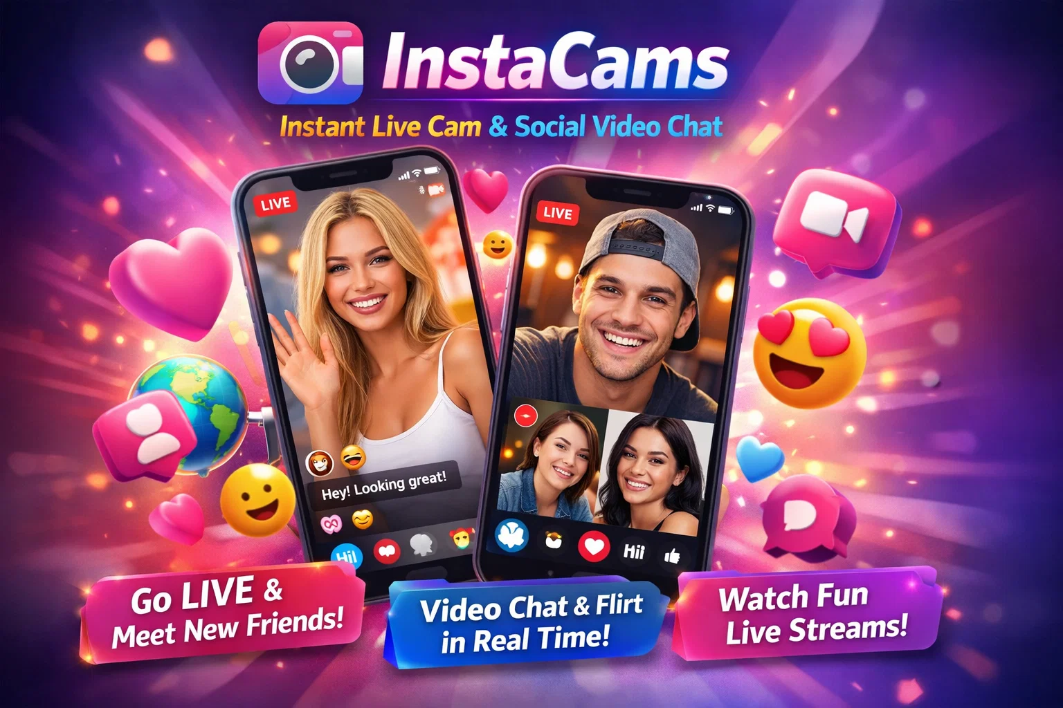 InstaCams random chat